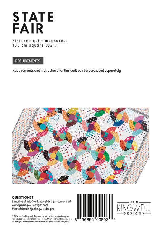 State Fair Pattern by Jen Kingwell Designs