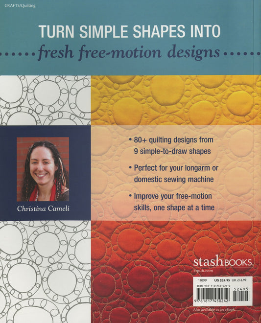 Step-By-Step Free-Motion Quilting # 11099 - Special Order (Will Ship After 4/28/25)