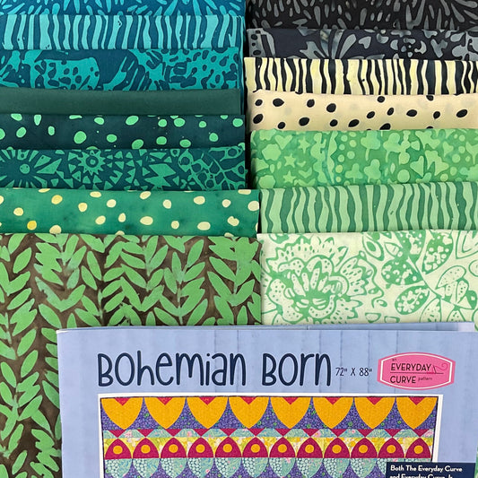 Strawberry Lane by Sally Kelly : Bohemian Born Quilt Kit