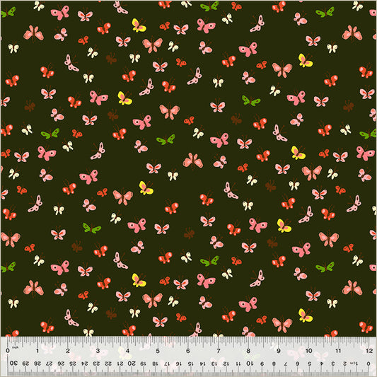 Studio Edit by Heather Ross - Butterflies Mud 40933D-8