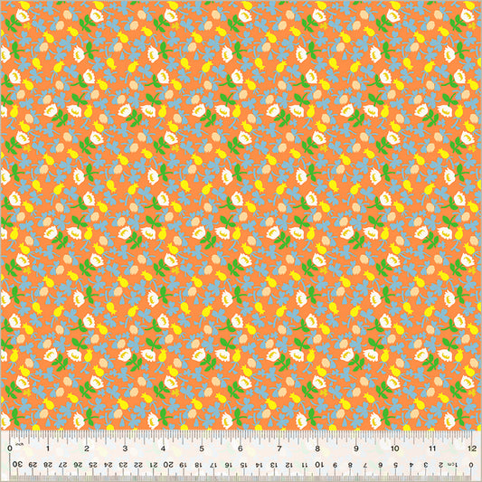 Studio Edit by Heather Ross - Calico Orange 37027D-9