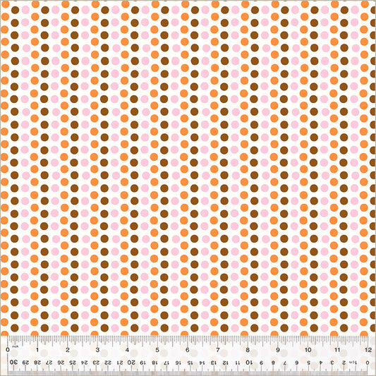 Studio Edit by Heather Ross - Dots Pink & Orange 54326D-5