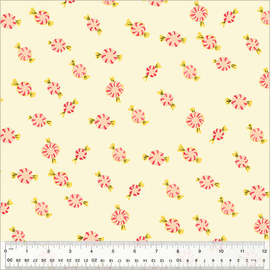 Studio Edit by Heather Ross - Peppermint Candies Cream 50167D-2