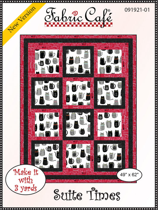 Suite Times Quilt featuring Dawn on the Prairie by Fancy That Design House - 3 Yard Quilt Kit