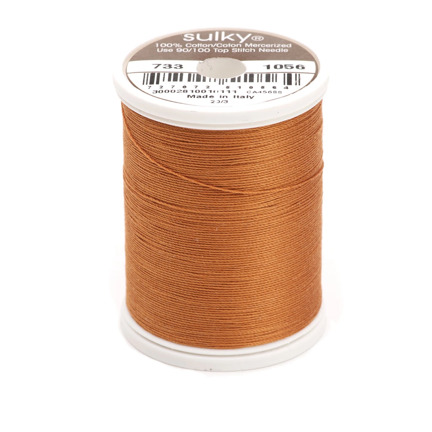 Sulky Cotton Thread 30wt 400d 500yds Medium Tawny Tan # 733-1056
