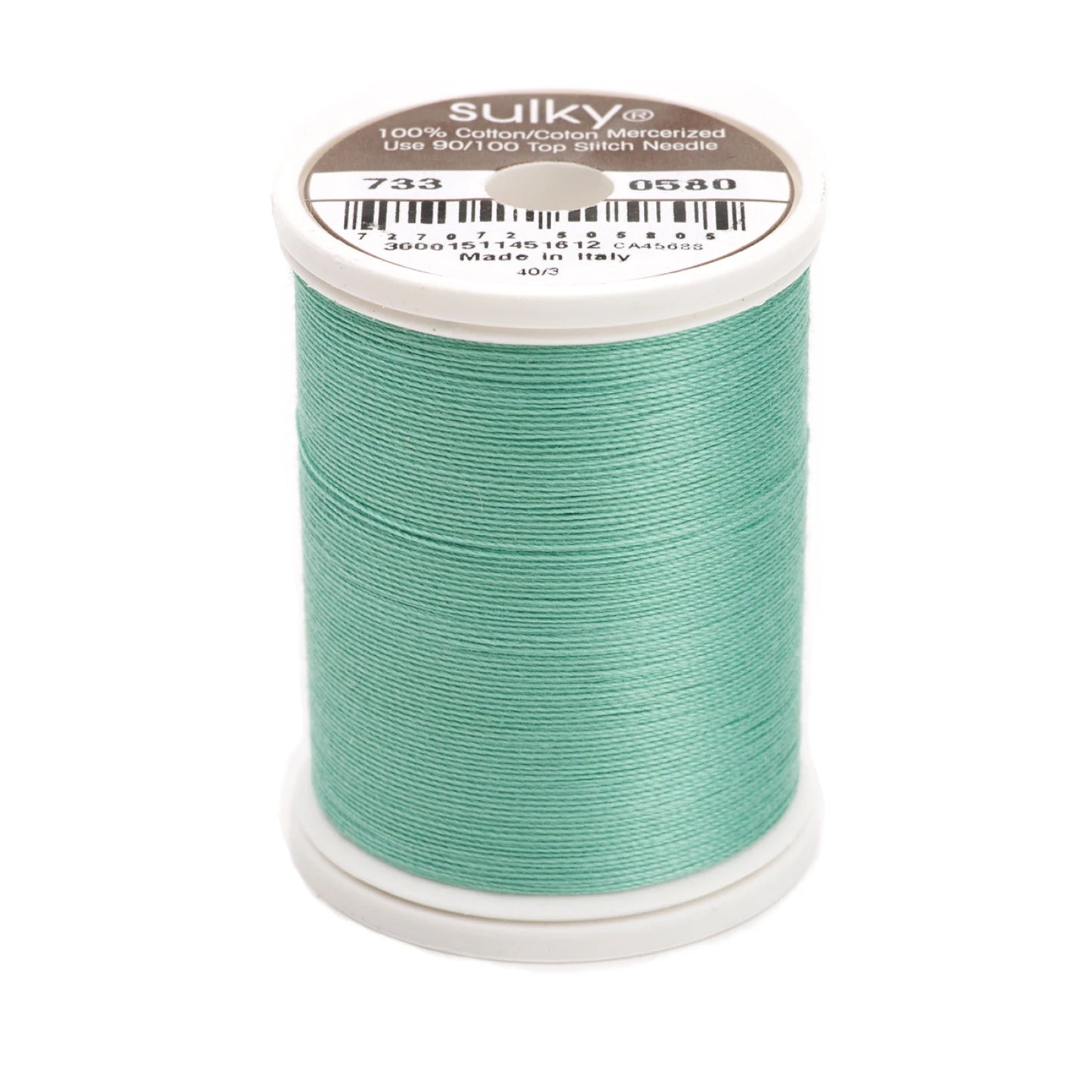 Sulky Cotton Thread 30wt 400d 500yds Mint Julep # 733-0580