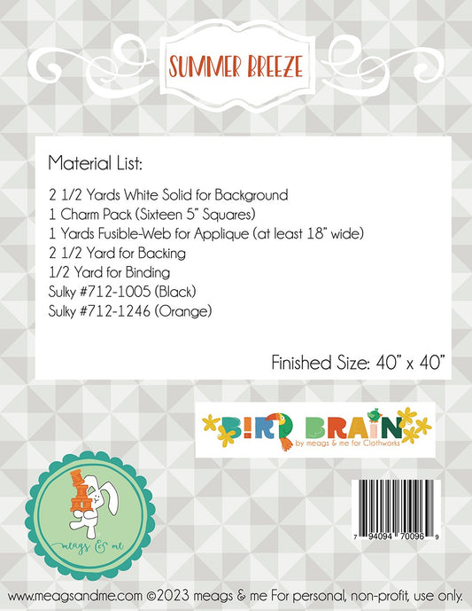 Summer Breeze # MAMP160 - Special Order