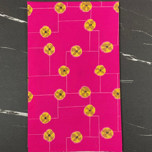 Summer Sun by Vera® : Floral Grid Fuchsia 228816