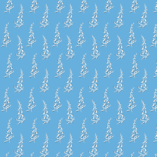 Summer's End by Emily Taylor : Fox Glove Love Blue 229749