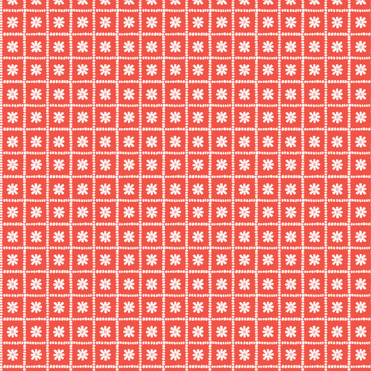 Summer's End by Emily Taylor : Square Dance Daisy Red 229753