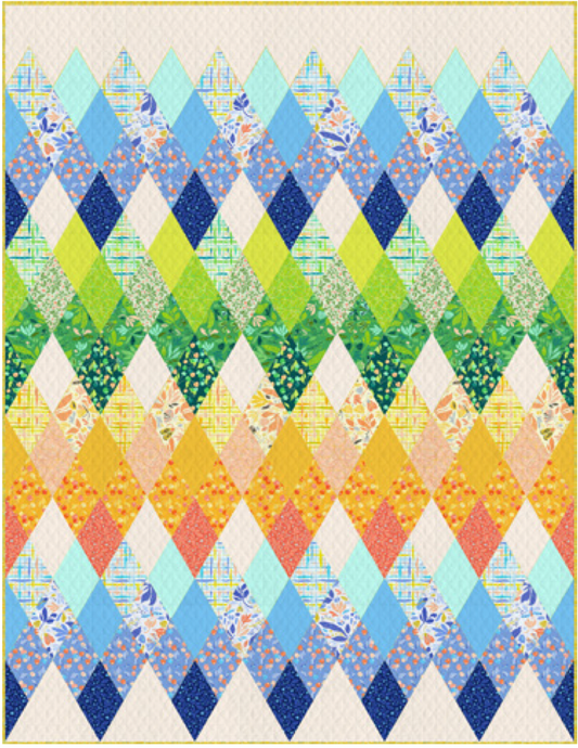 Summersault by Tamara Kate : Kaleidoscope Quilt Kit