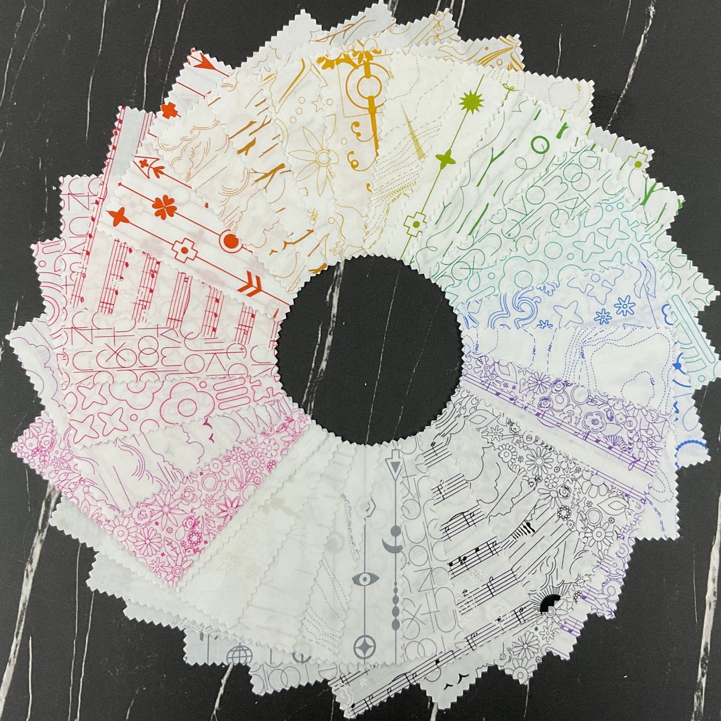 Sun Print Whisper by Alison Glass : Charm Pack