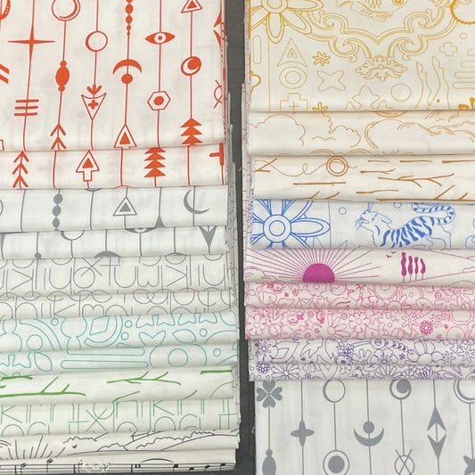 Sun Print Whisper by Alison Glass : Shimmer Quilt Kit