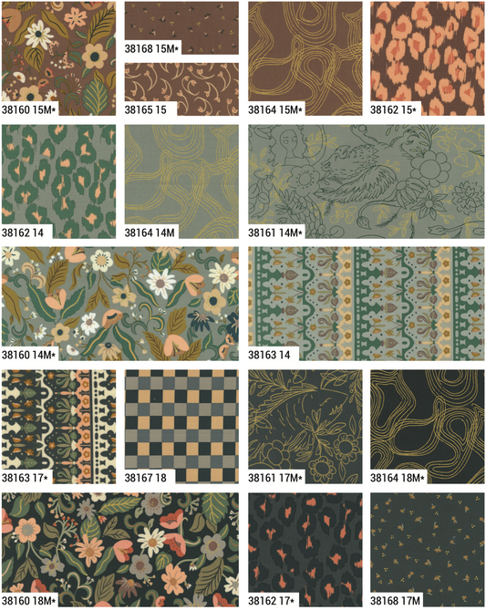 Sunlit Ruins by Jessica Rose : Charm Pack