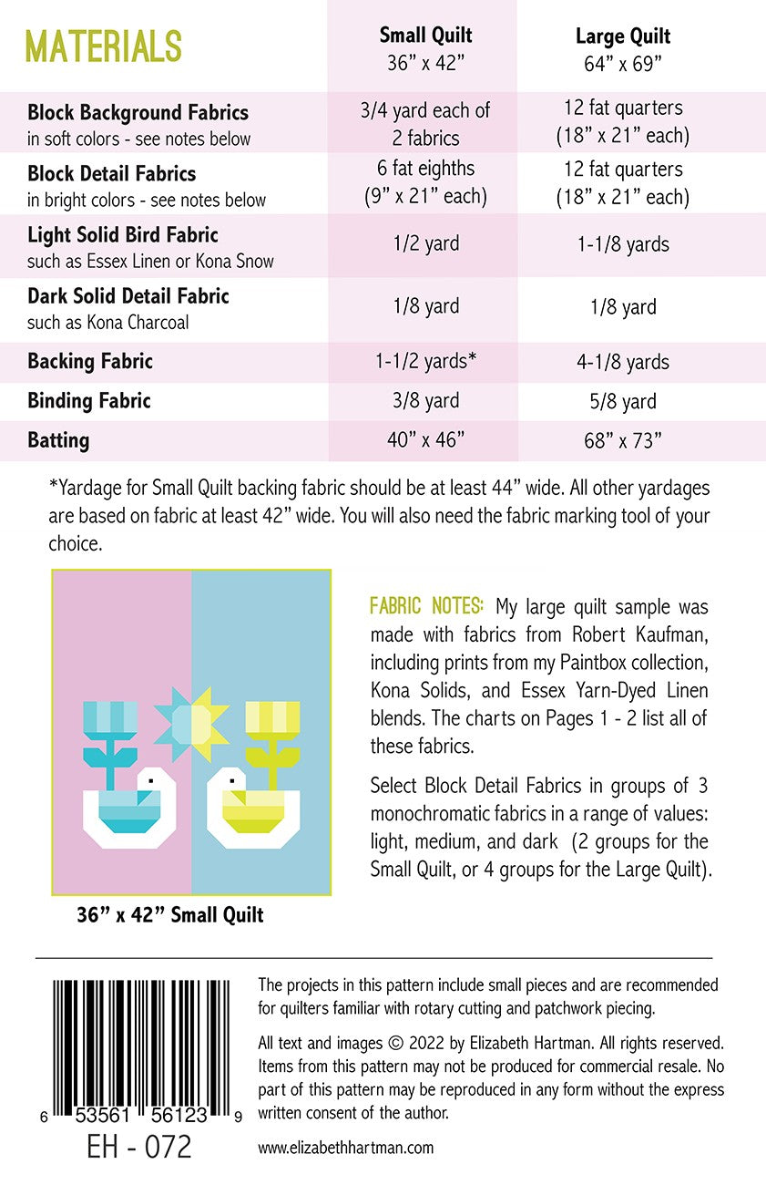 Sunshine Quilt Pattern by Elizabeth Hartman