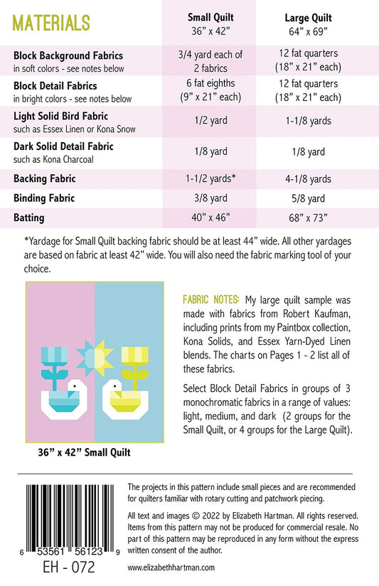 Sunshine Quilt Pattern by Elizabeth Hartman