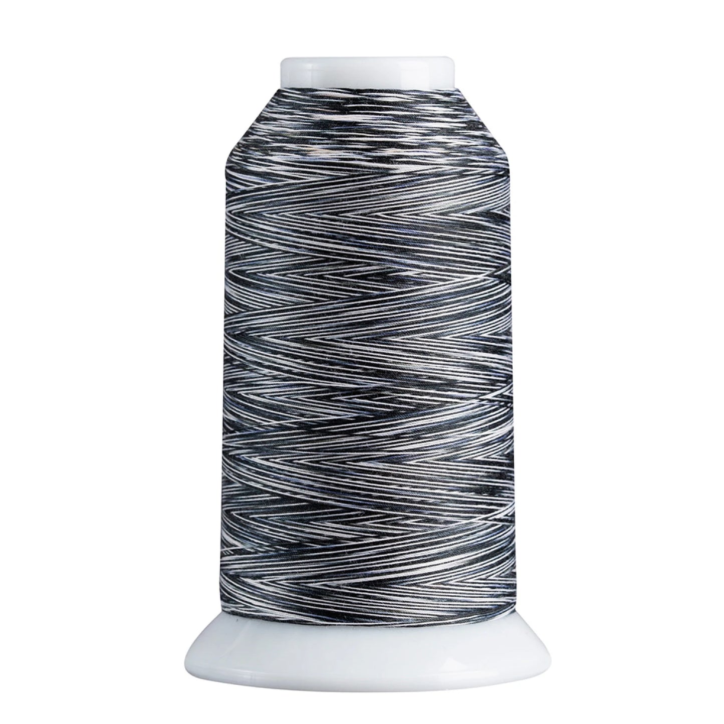 Superior Spirit 40wt Polyester 1650yd Variegated Thread Black White # 242-02-815 - Special Order