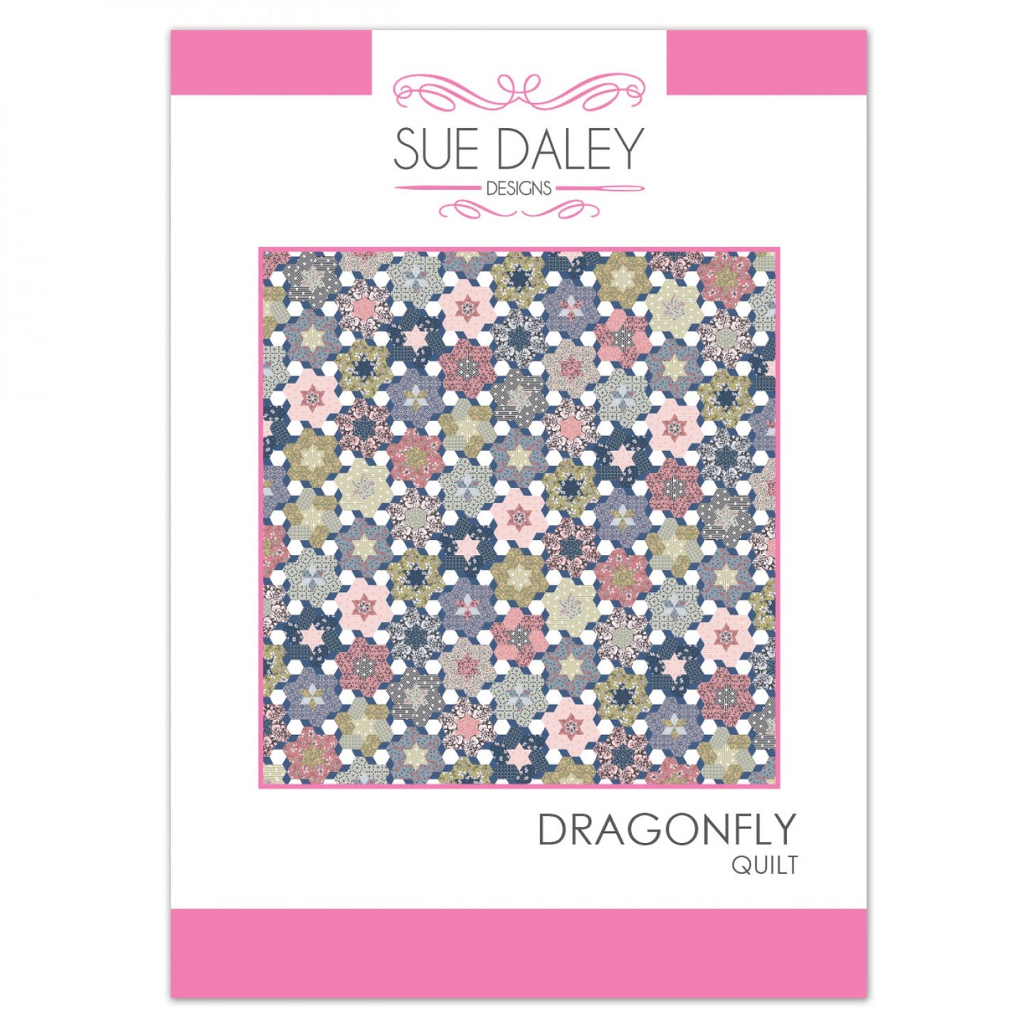 Sweet Stems Stories Dragonfly Quilt Pattern by Sue Daley