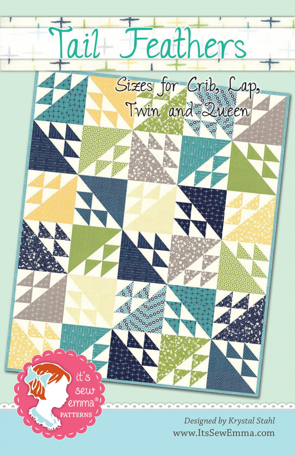 Tail Feathers Quilt Pattern by It’s Sew Emma