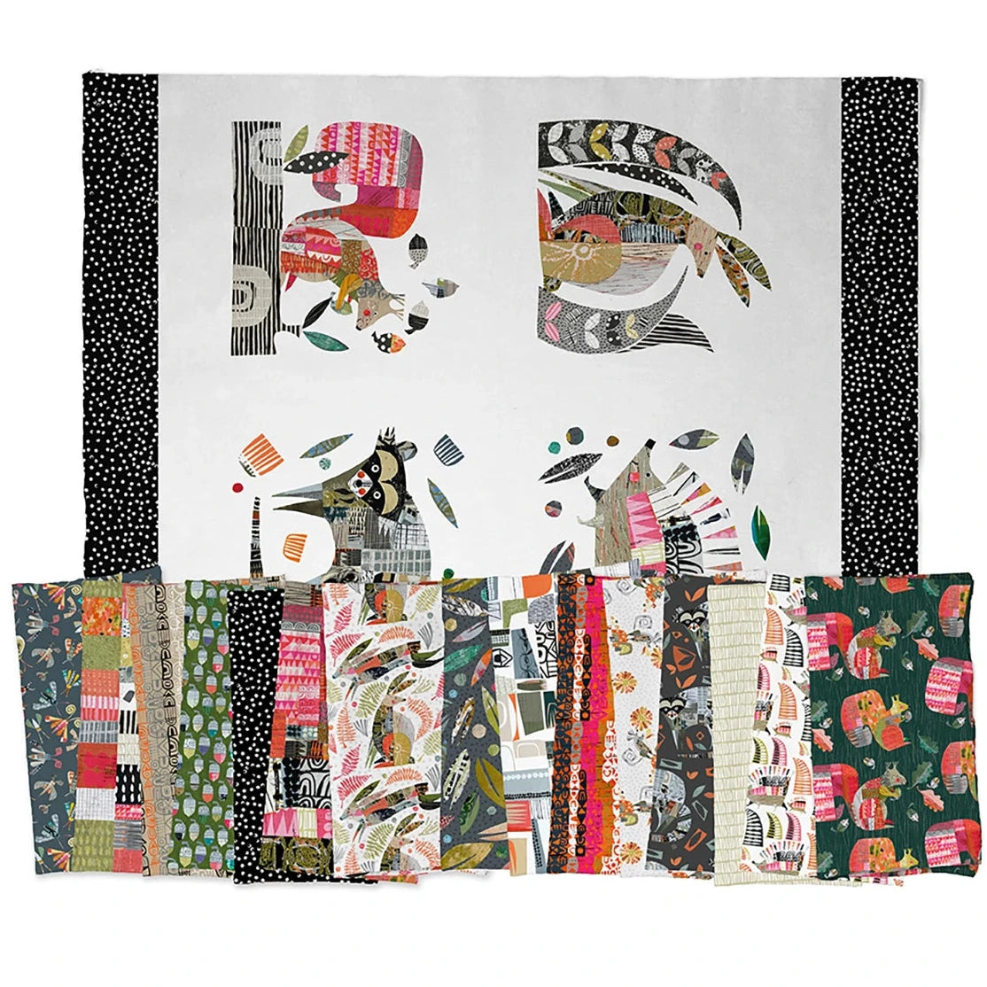 Tales From the Forest by Clare Youngs : City Slickers Quilt Kit