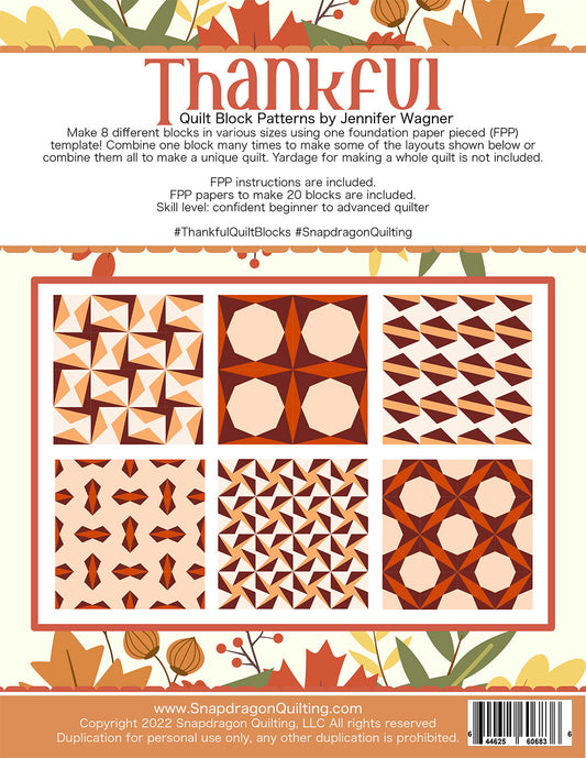 Thankful Blocks # SDQ-06836 - Special Order