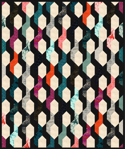The Blythe Quilt Pattern by Kitchen Table Quilting