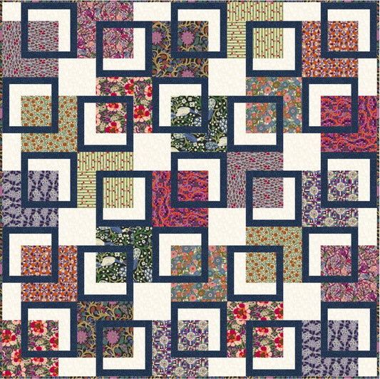 The City of Dreams by Monika Forsberg : 2M Quilt Reference