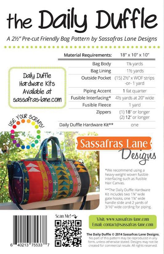 The Daily Duffle # SASSLN0020- Special Order