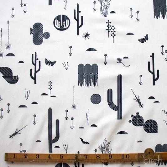 The Desert 2026 by Charley Harper : Desert Silhouettes Cream CH-219-CREAM
