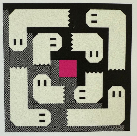 The Haunted Cabin Halloween Quilt Kit featuring Pure Solids - Two Color Ways