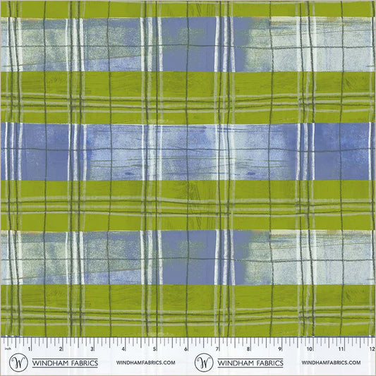 The Plaid One by Marcia Derse : Cool Lime Plaid 54928D-16