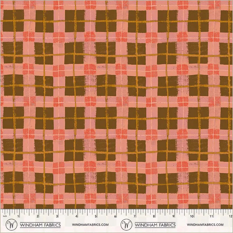 The Plaid One by Marcia Derse : Dream Linoleum Plaid 54925D-13