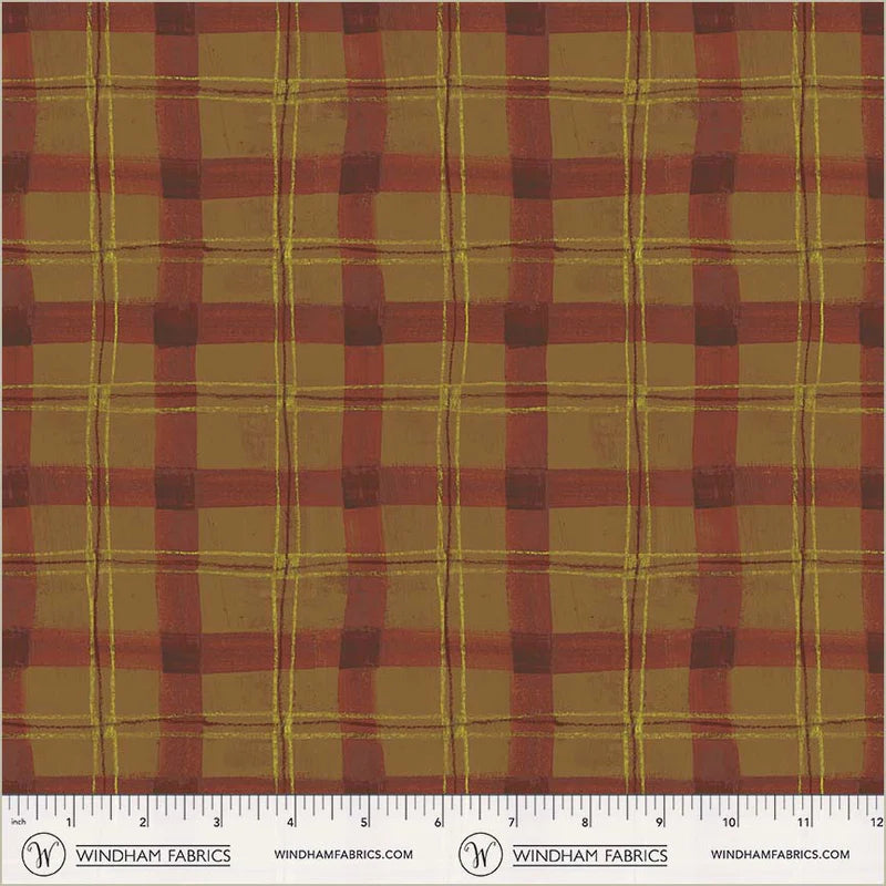 The Plaid One by Marcia Derse : Proper Plaid Cinnamon 54923D-9