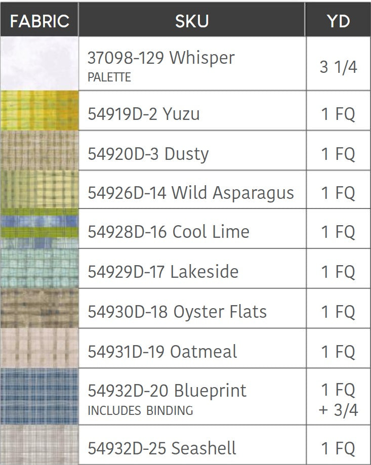 The Plaid One by Marcia Derse : Starshine Quilt Kit