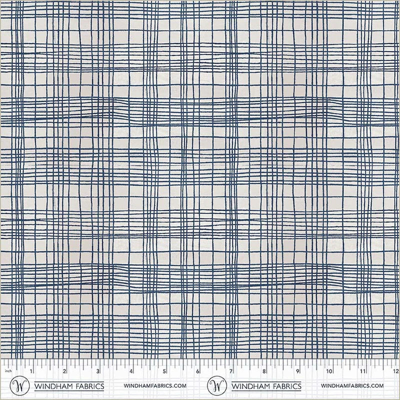 The Plaid One by Marcia Derse : String Theory Plaid Nautical 54932D-21