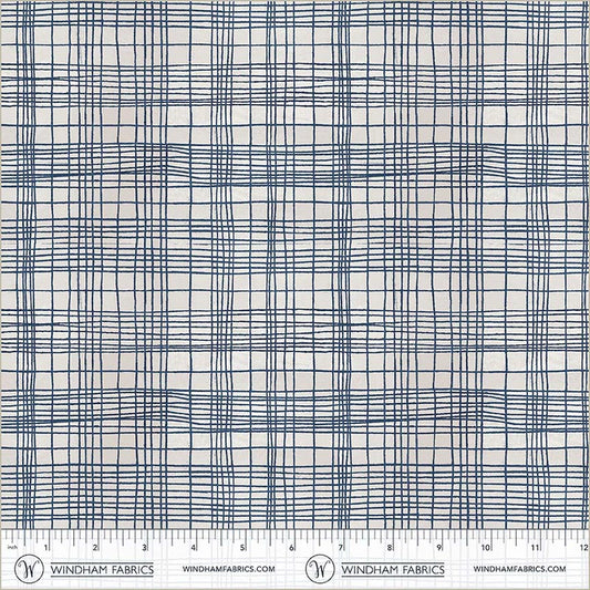 The Plaid One by Marcia Derse : String Theory Plaid Nautical 54932D-21