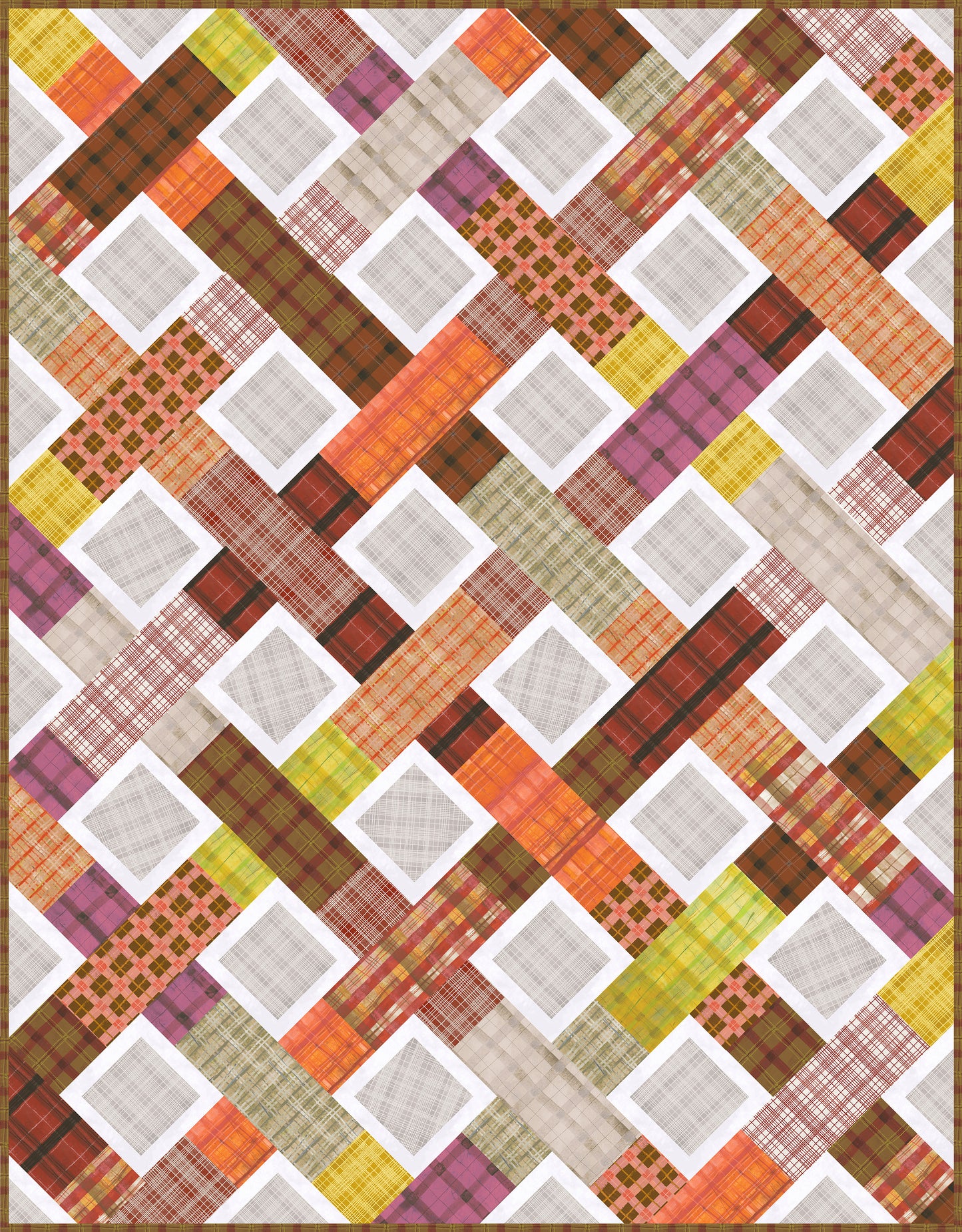 The Plaid One by Marcia Derse : Terrace Quilt Kit