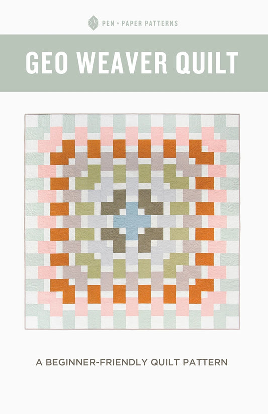 Tiny Waddles by Jessica Yon Lo : Geo Weaver Quilt Kit (Estimated Arrival January 2026)