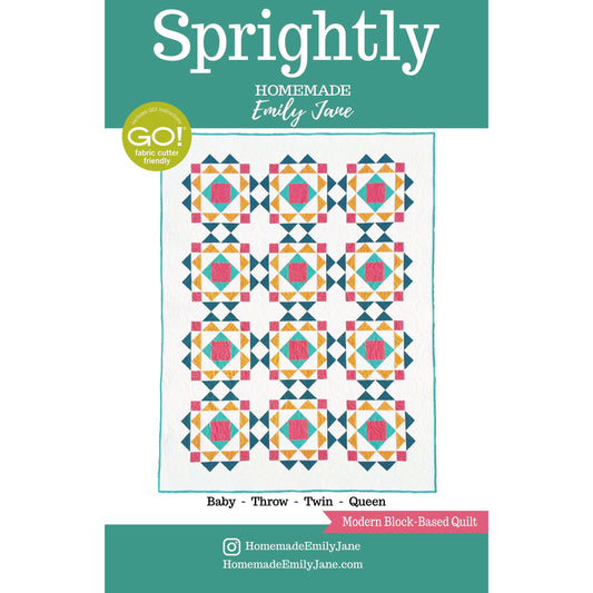 Tiny Waddles by Jessica Yon Lo : Sprightly Quilt Kit