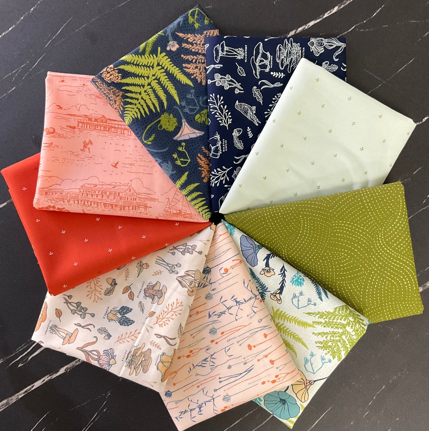 Tomales Bay by Katie O'Shea : Fabric Bundles