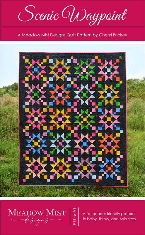 Trinketry by Melody Miller : Scenic Waypoint Quilt Kit