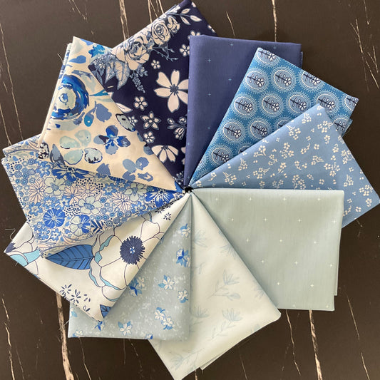 True Blue by Maureen Cracknell - Fabric Bundles