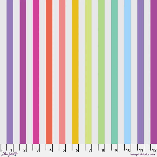 True Colors Graywork by Tula Pink : Disco Stripe Whisper PWTP231.WHISPER