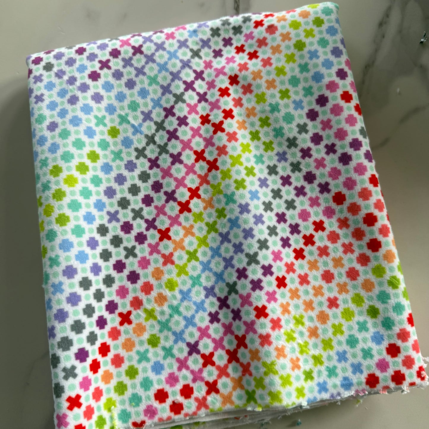 True Colors Minky - Northern Lights Mint MKTP007.MINT