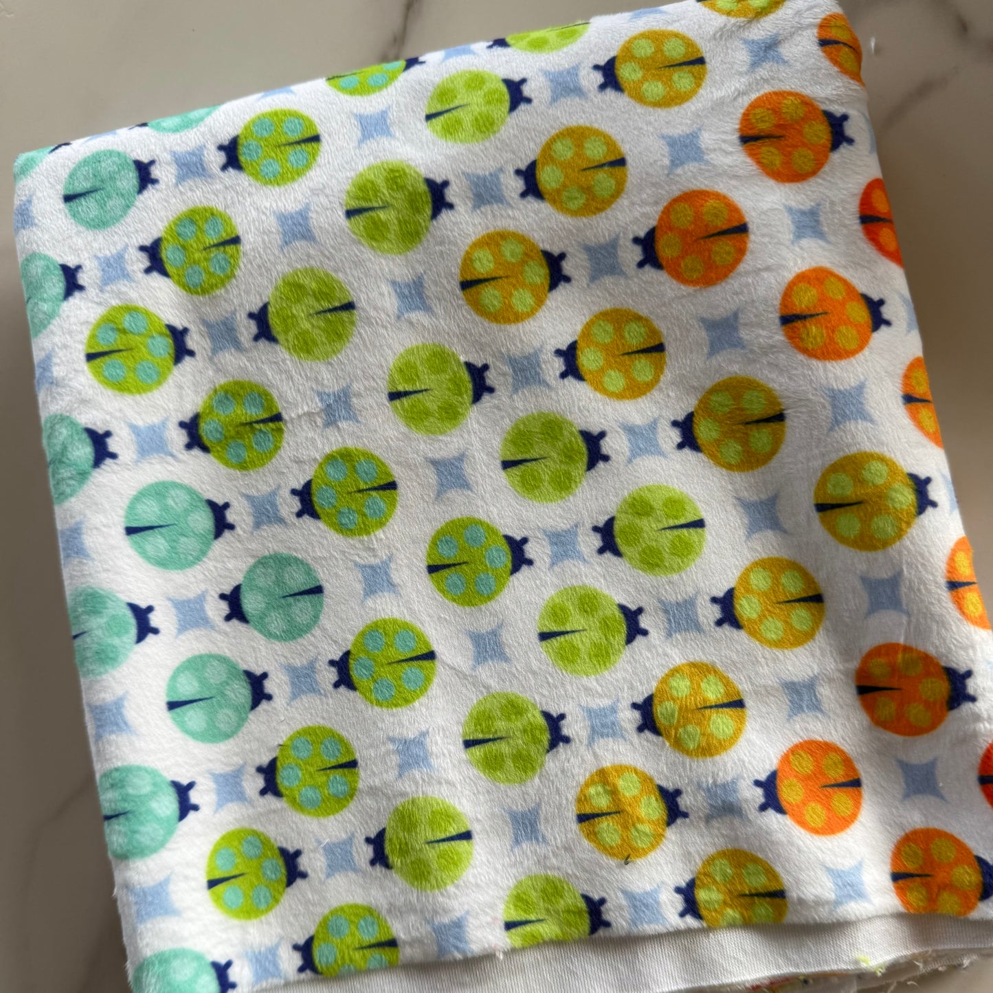 True Colors Minky - Painted Ladies Glow MKTP006.GLOW