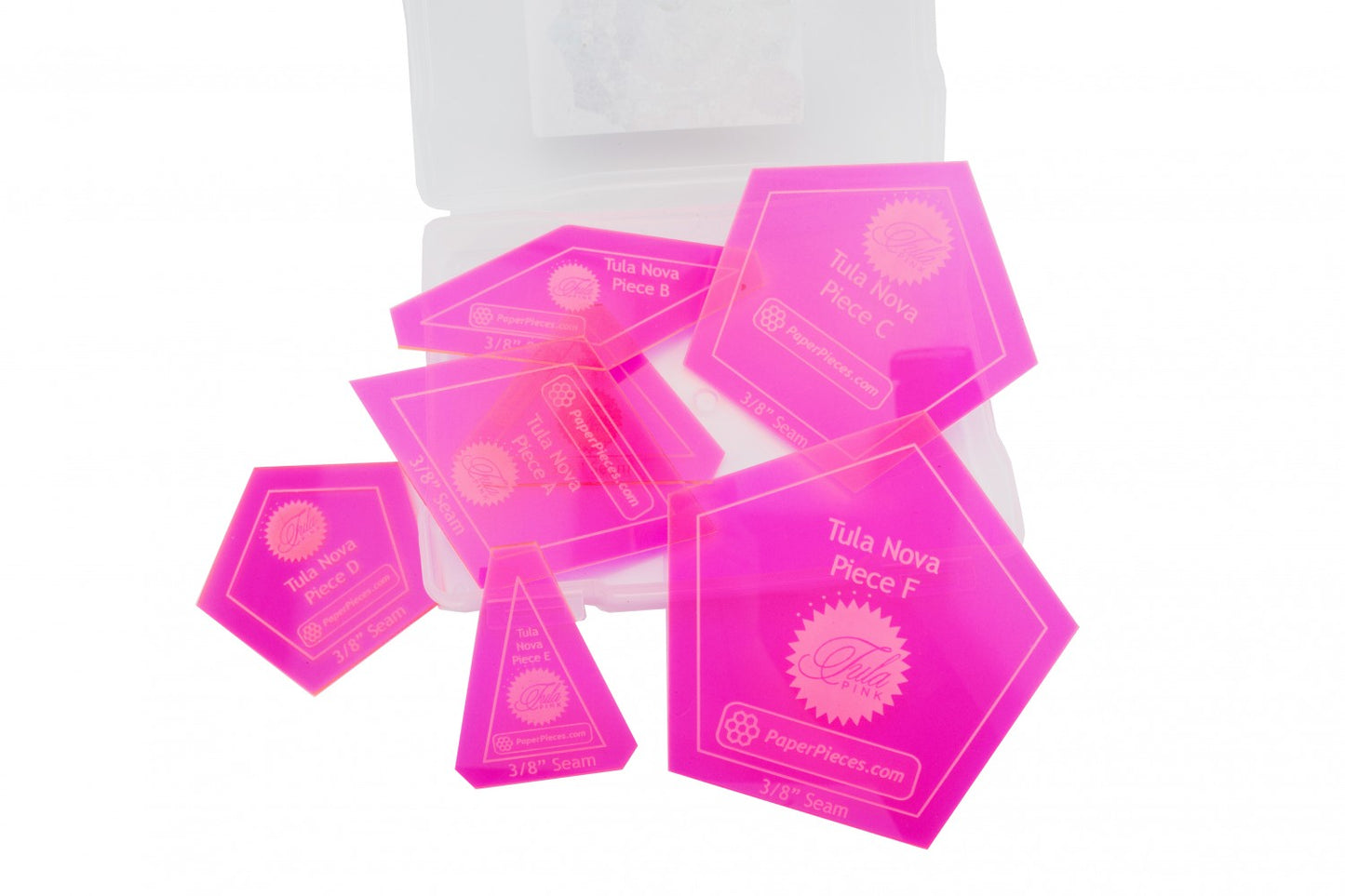 Tula Nova Acrylic Templates # ACRTULANOVA - Special Order