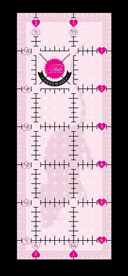 Tula Pink 2.5in x 6.5in Non Slip Mouse Ruler - Special Order