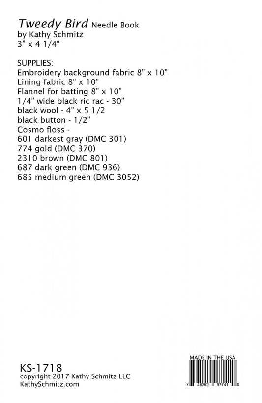 Tweedy Bird # KS-1718 - Special Order