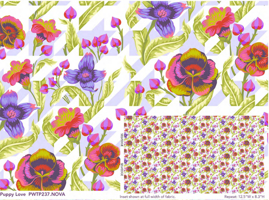 Untamed by Tula Pink: Puppy Love PWTP237.Nova