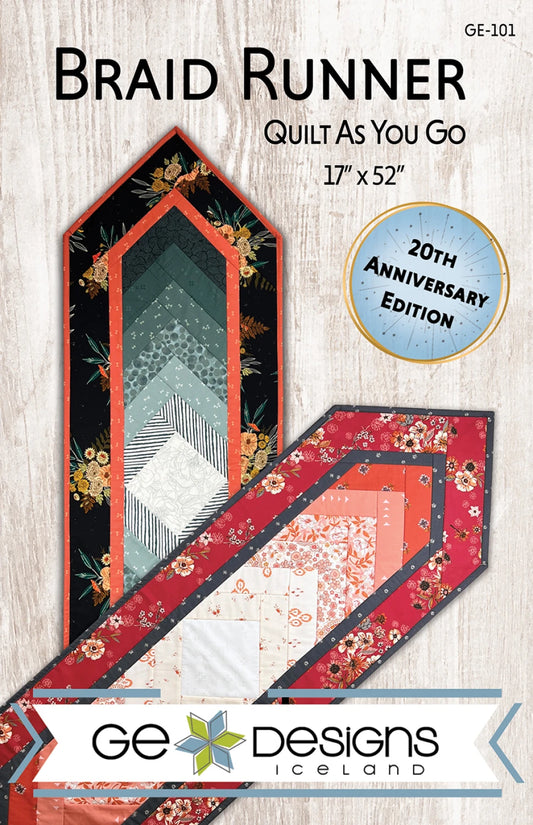 Villa Sol by Jennifer Moore : Braid Table Runner Quilt-As-You-Go Kit